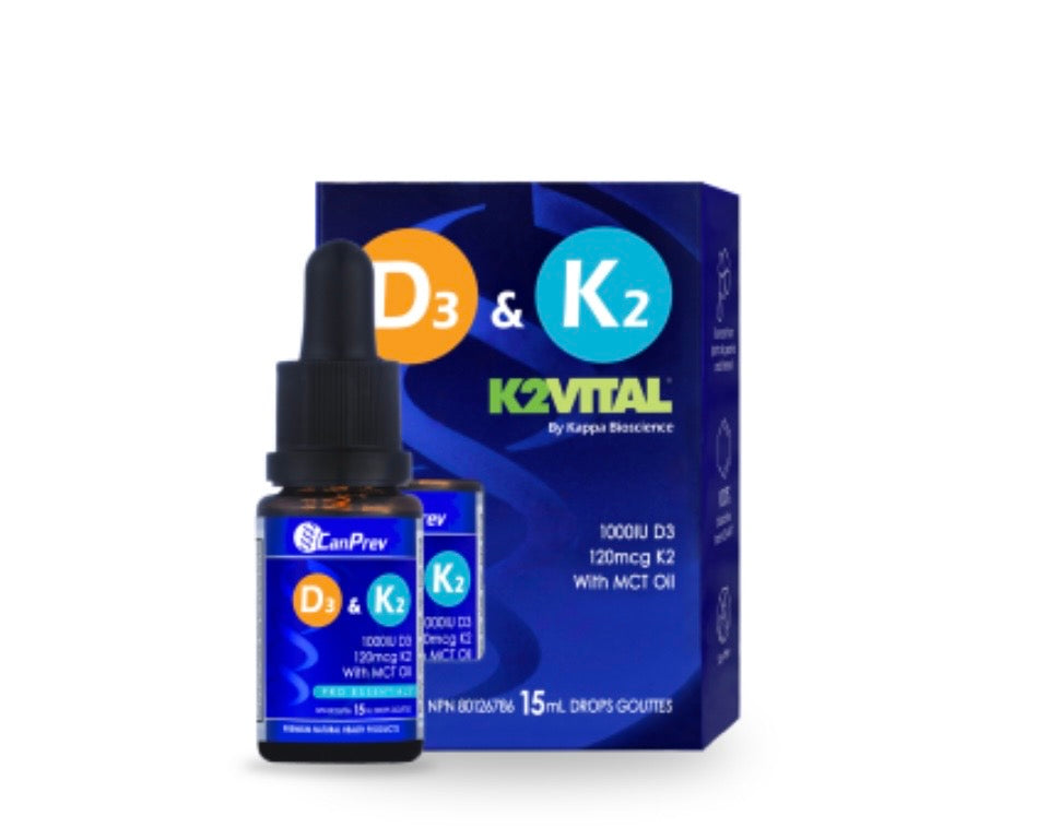 CanPrev Vitamin D3 + K2 Drops – Advanced Bone & Immune Support