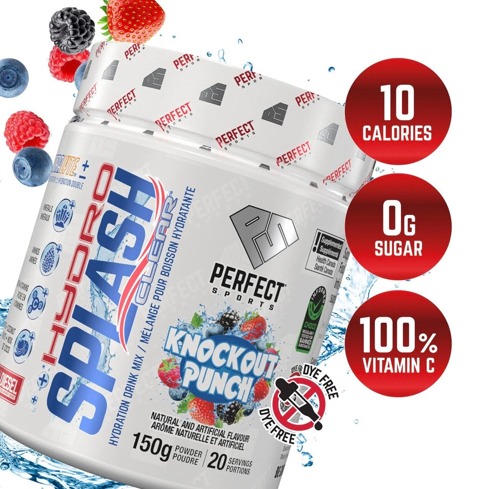 Hydro Splash Clear Electrolyte Drink Mix 333g