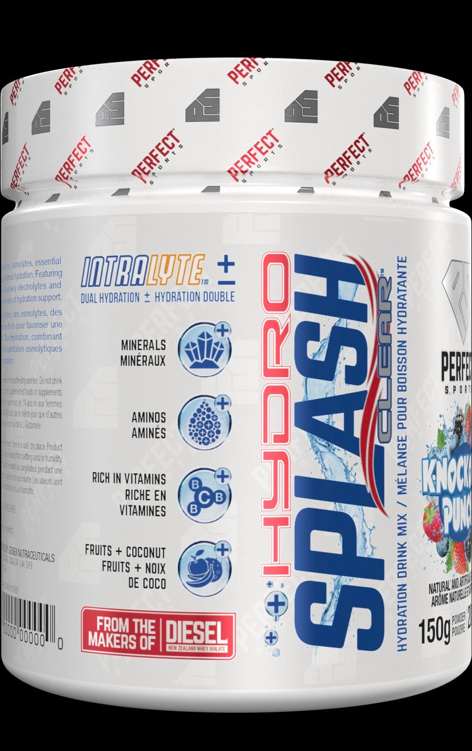Hydro Splash Clear Electrolyte Drink Mix 333g