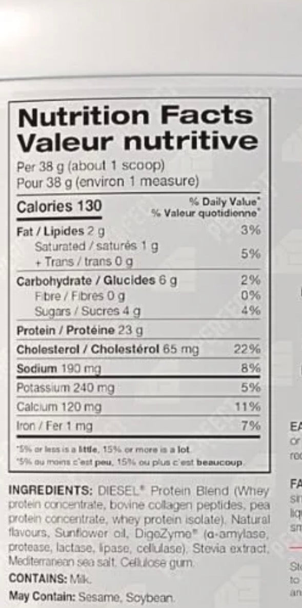 DIESEL BALANCED Grass-Fed Protein